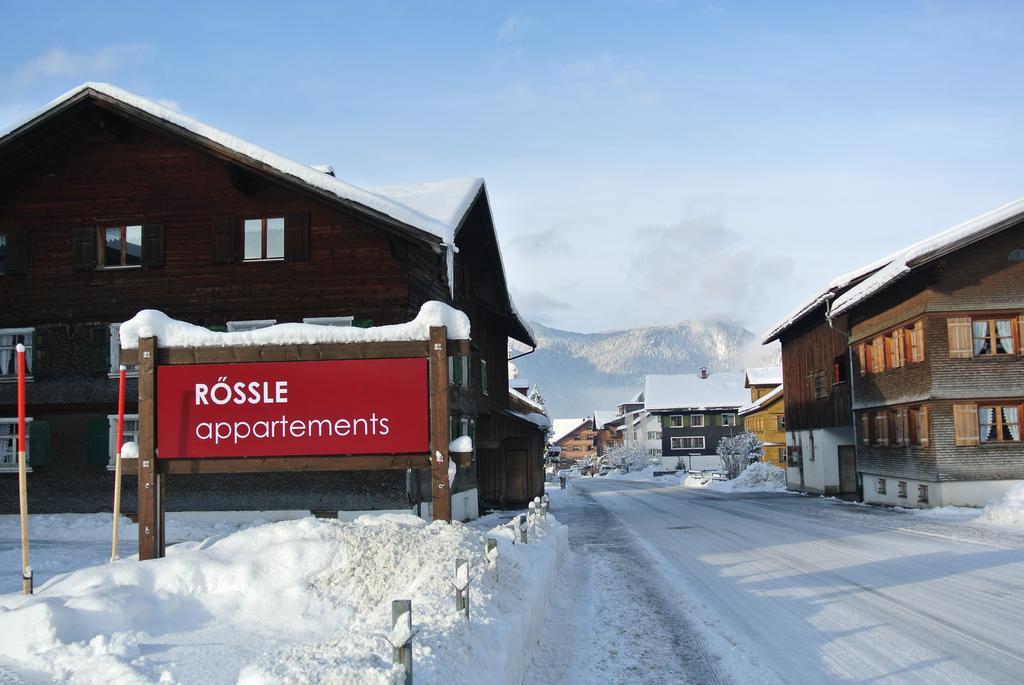 Roessle Appartement Bezau Exterior foto